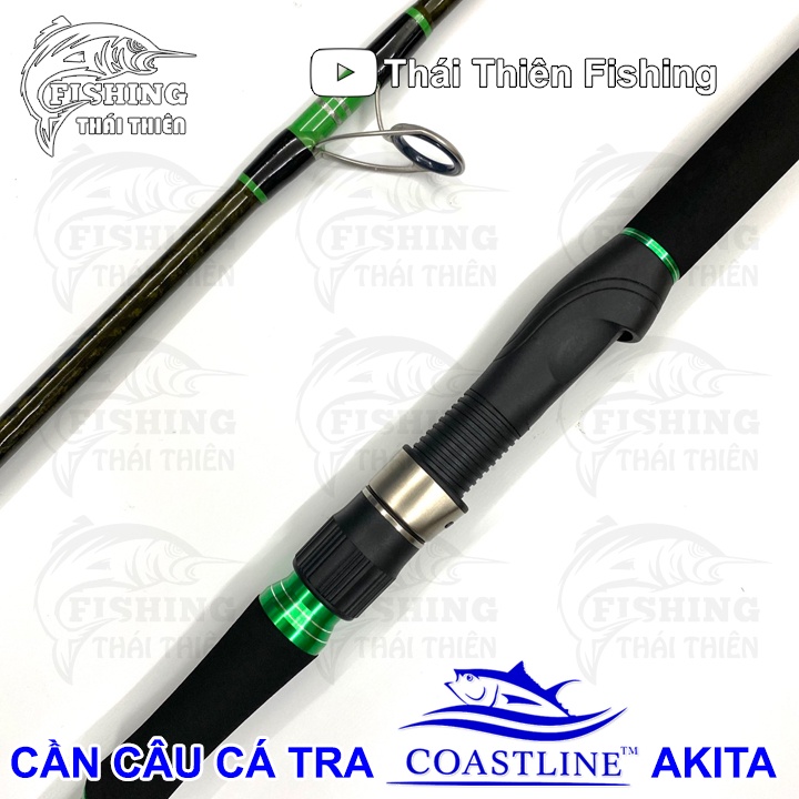 Cần Câu Cá Coastline Akita Khoen Fuji FazLite 3.0m Chuyên Câu Cá Tra Sông, Hồ Dịch Vụ