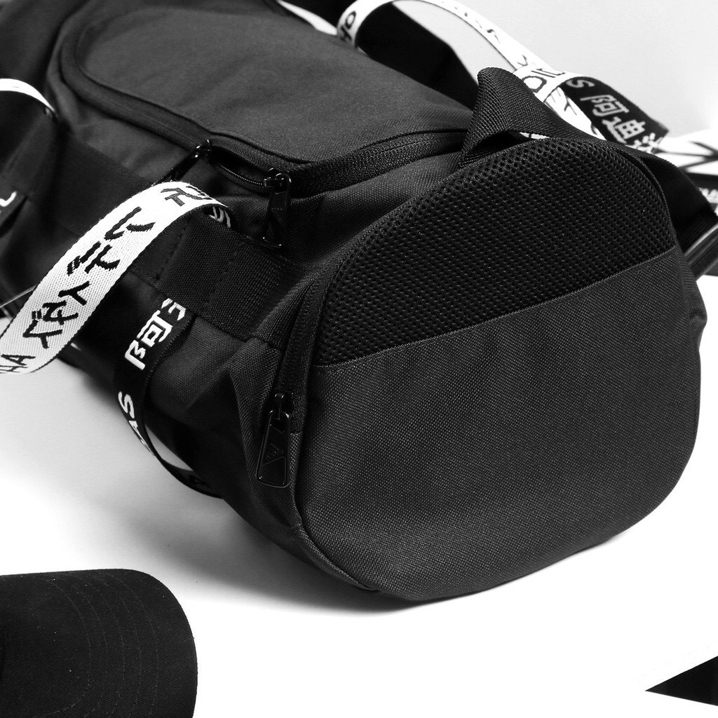 Túi trống thể thao du lịch Adidas 4ATHLTS Duffel nam nữ tròn đựng đồ tập gym có ngăn đựng giày đi đá bóng banh FJ4454