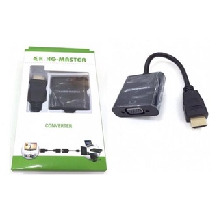 Cáp Chuyển HDMI Sang VGA 15cm (1 Chiều) - Cho Máy Tính, Laptop Ra Màn Hình, Máy Chiếu