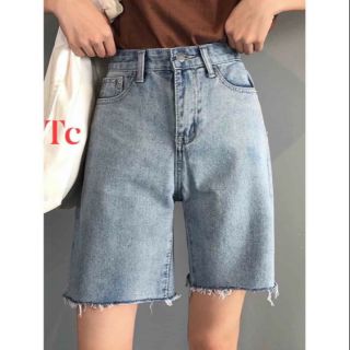 Quần shorts bò