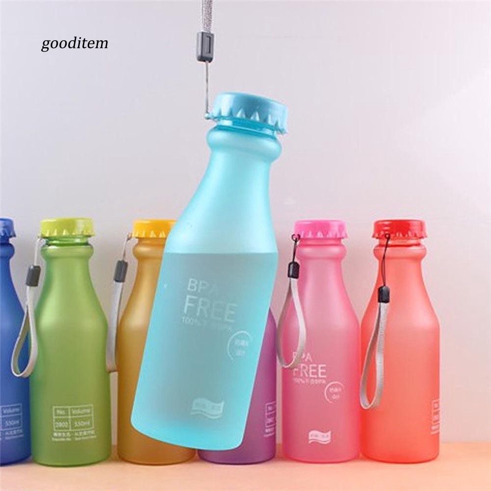 GDTM_550ML Leakproof Sport Water Bottle Portable Outdoor Travel Healthy Drinking Cup