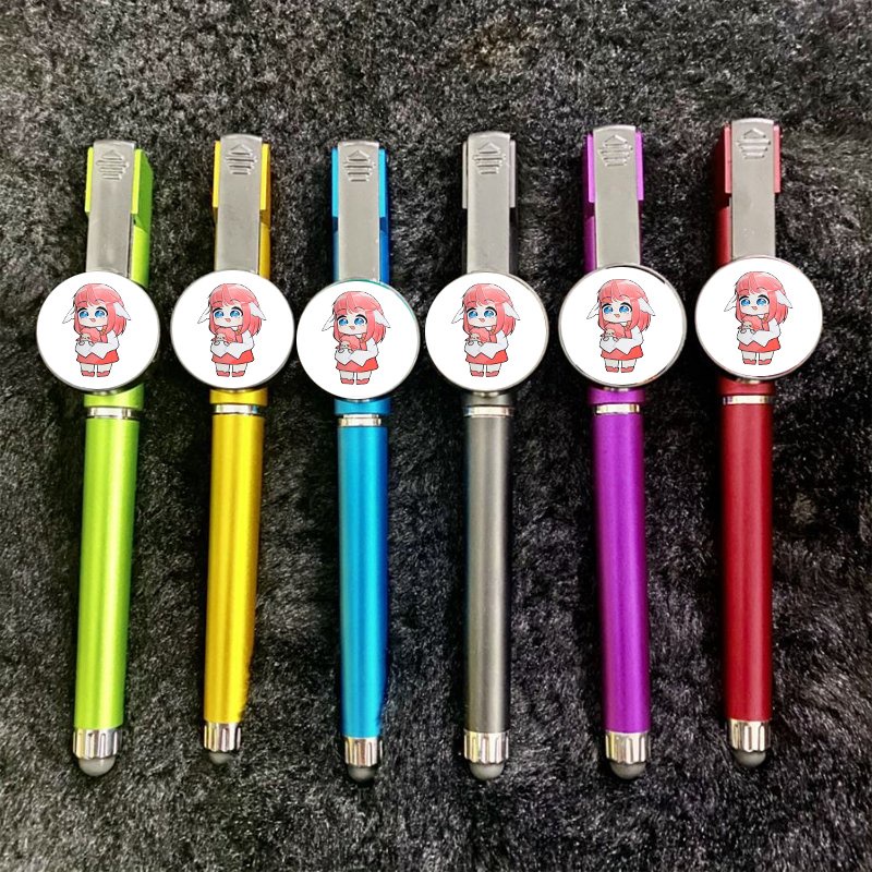 Bút cảm ứng huy hiệu in hình HERO TEAM ver ÔM THÚ Simmy Phong cận Siro Mr Vịt Sammy Đào Timmy Kairon Timy