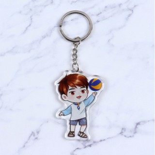 [BTS] Móc khóa - móc treo chibi Summer Package BTS