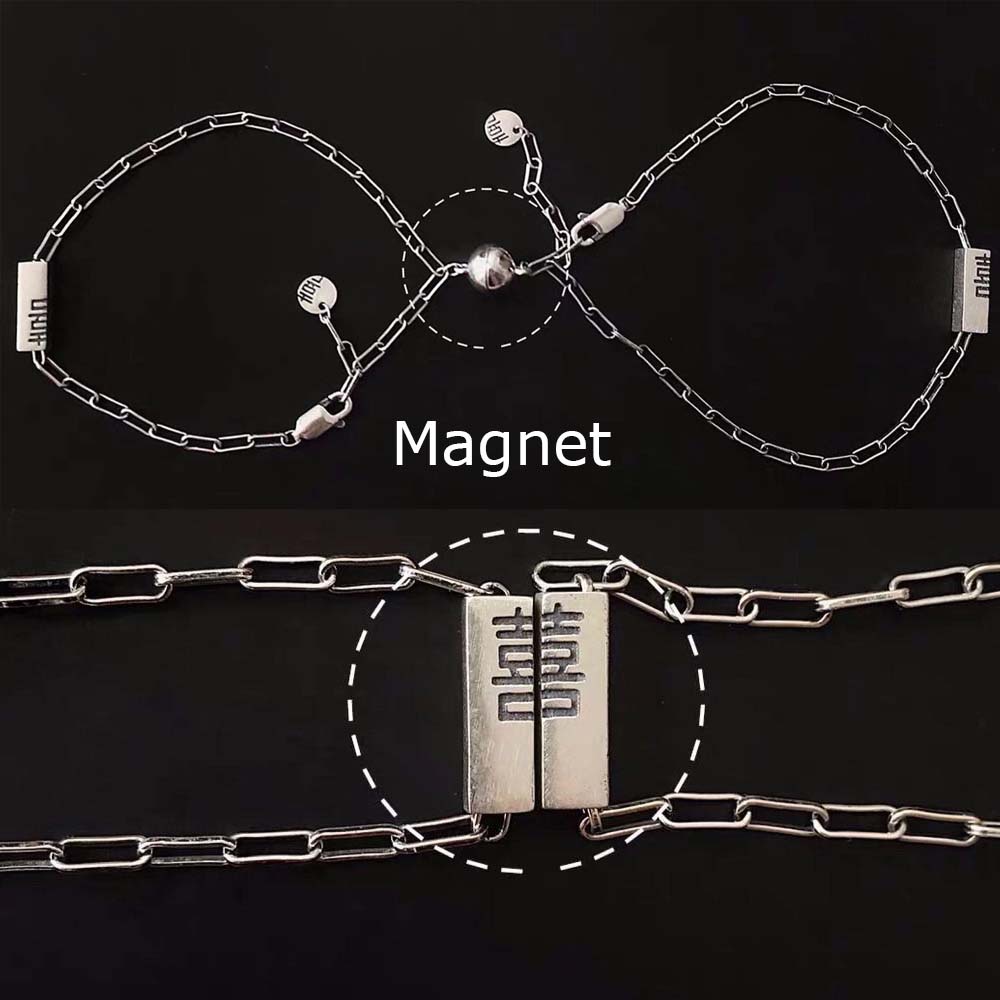 1 Cặp Vòng Tay Thời Trang Cá Tính Cho Cặp Đôi