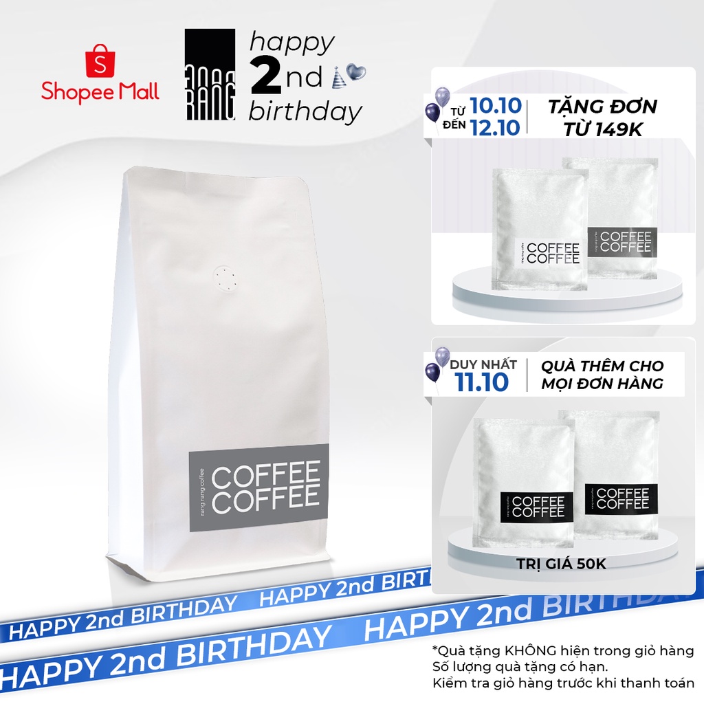 Cà Phê Rang Xay Black'n Brown Việt Nam - Blend Robusta & Arabica, Pha Phin, Vị Choco, Đậm Đà rang rang coffee