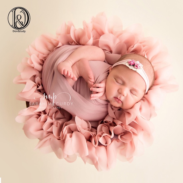 Backdrop đạo cụ chụp ảnh newborn