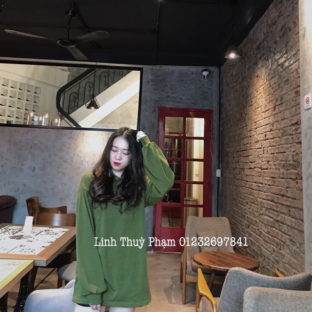 ÁO HOODIE DÁNG TRƠN CÁC MÀU