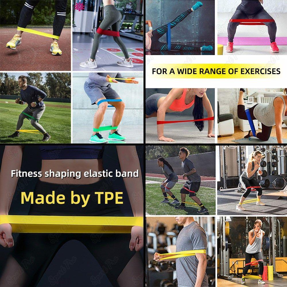 Set 5 Dây Cao Su Kháng Lực Tập Pilates / Pilates