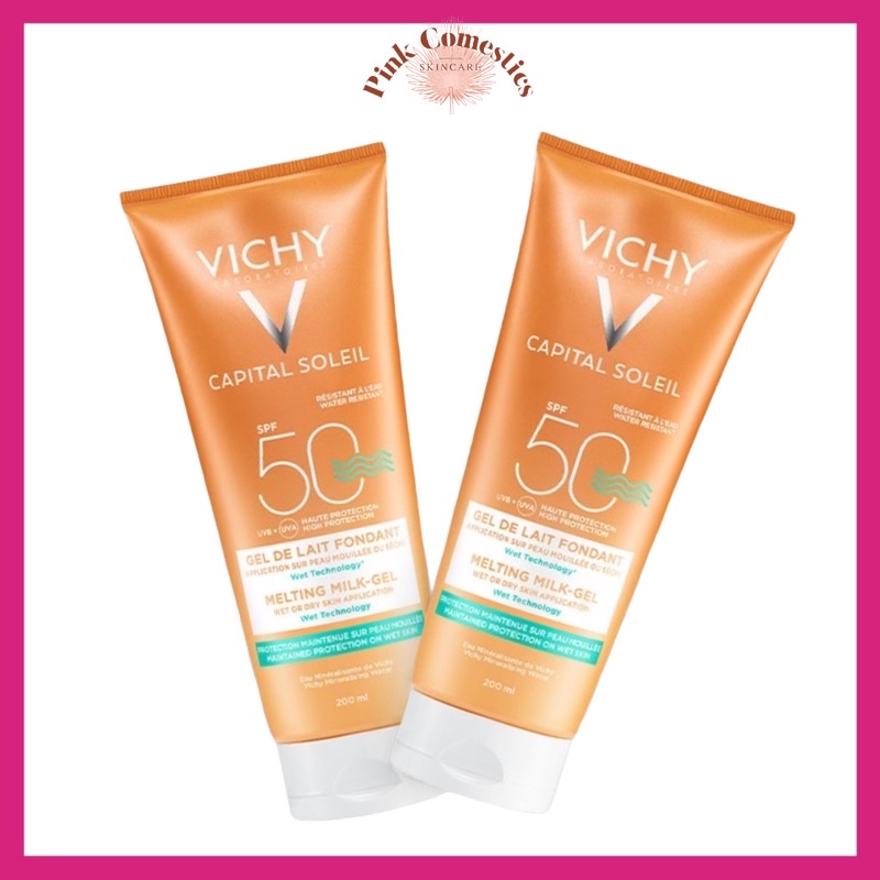 Kem Chống Nắng Vichy Capital Soleil Emusion Face Fluid Dry Touch SPF50+ Không Nhờn Rít 50ml