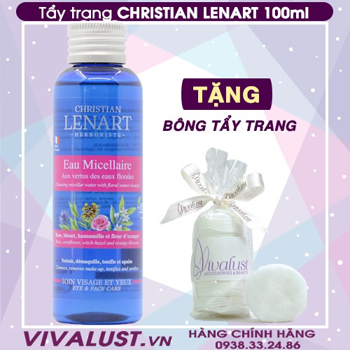 [Chính Hãng] Nước Tẩy Trang Christian Lenart Eau Micellaire 100ml