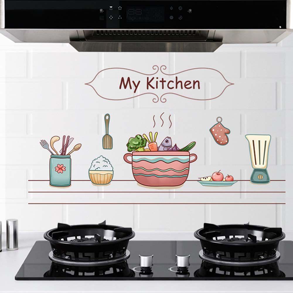 Sticker Dán Tường Chống Thấm Nước Chịu Nhiệt Độ Cao