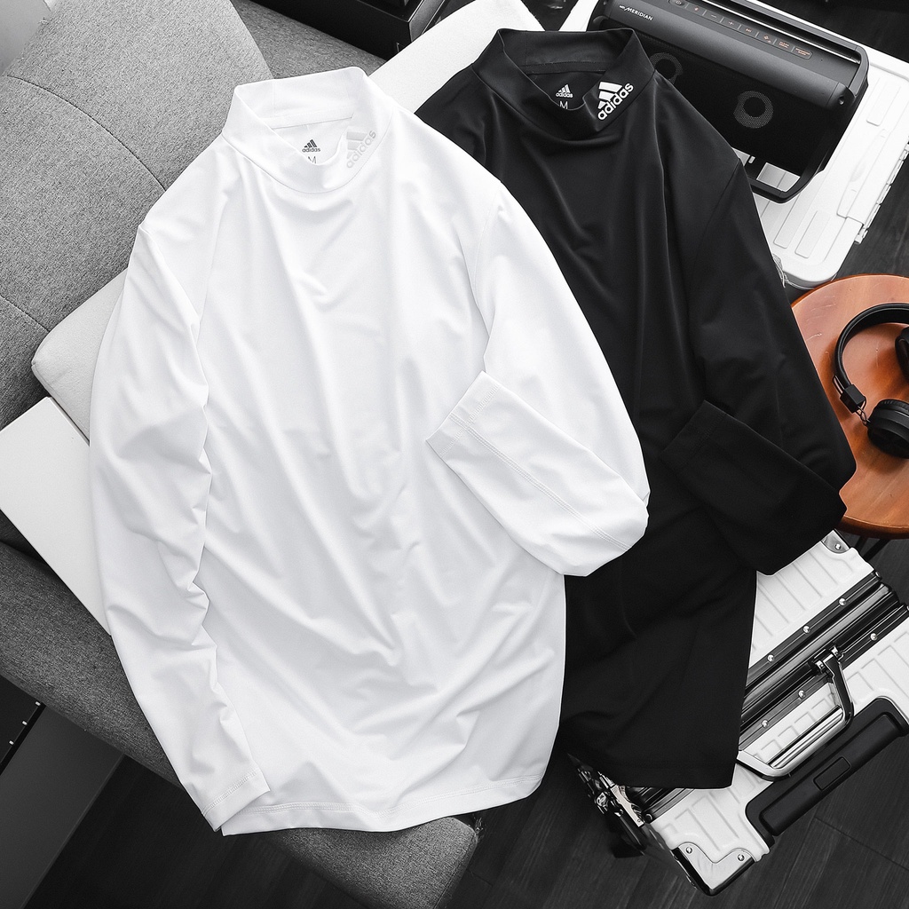 [ HÀNG XỊN ] Áo thun thể thao cổ lọ, chất vải poly cao cấp