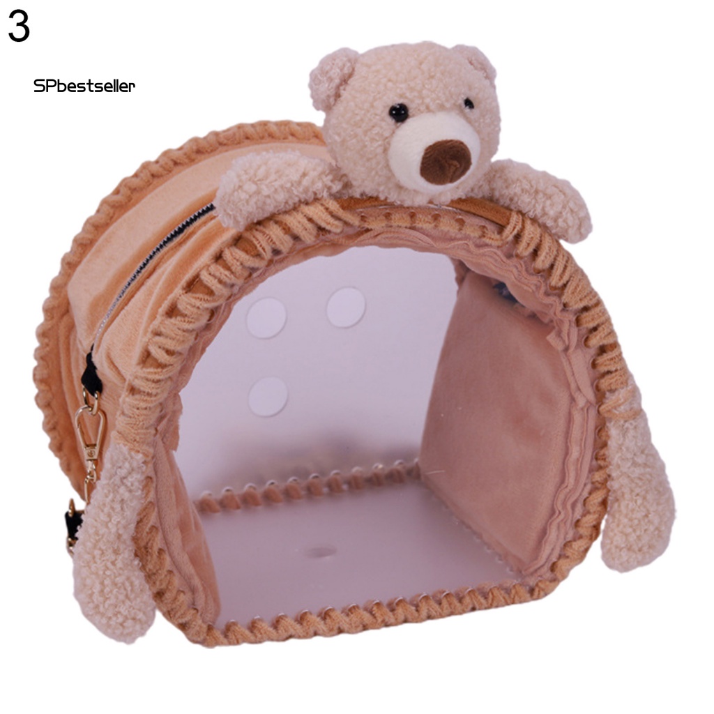 Túi Đeo Vai Trong Suốt Tiện Dụng Mang Theo Du Lịch Cho Chuột Hamster/ Chinchilla