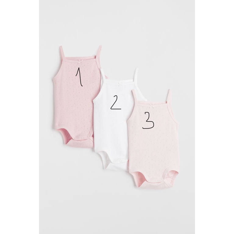 Body 2 dây bé gái HM/tách lẻ