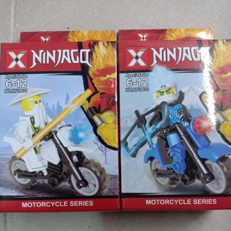 Mô hình lắp ráp Lego Ninjago kèm theo xe