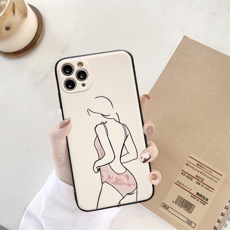 Ốp iphone gợi cảm cho iphone 6 s plus 7 8 plus Xr X s max 11 11 pro max 12mini 12 pro max Se2