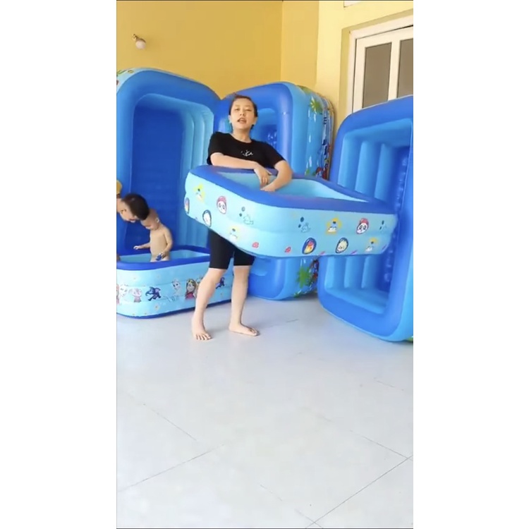 Bể Bơi Phao Cho Bé 3 tầng .1m5