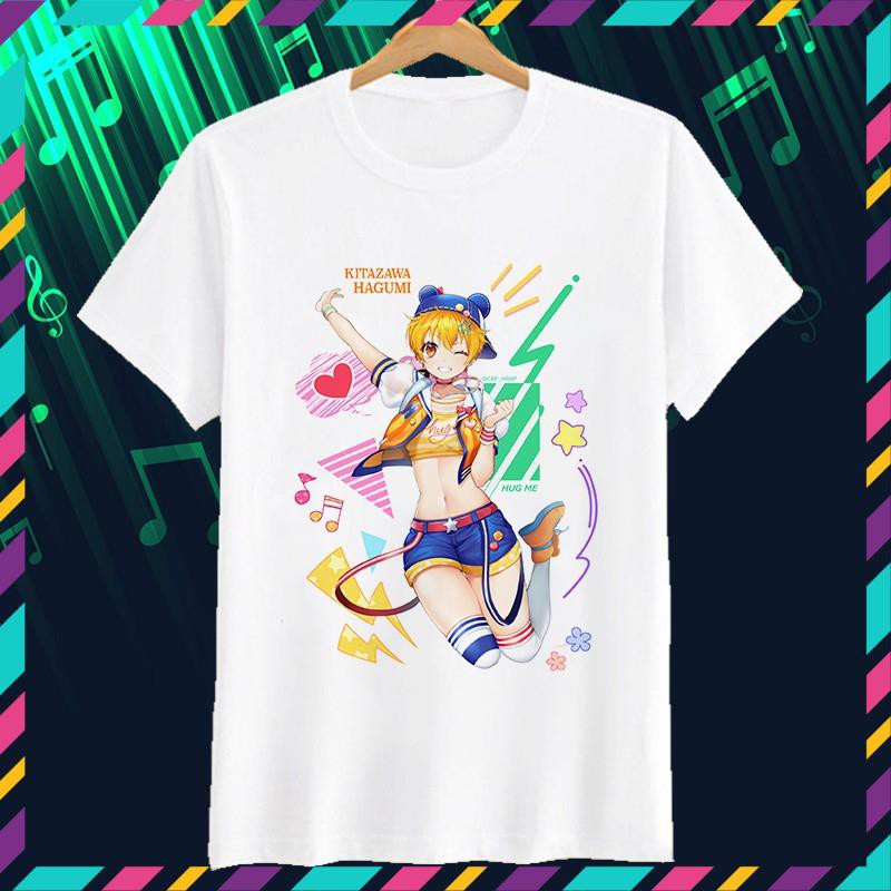 (SALE) Áo thun Bang Dream Kitazawa Hagumi CODE33