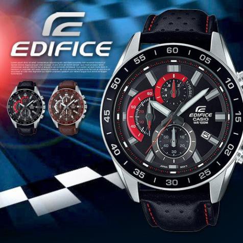 Đồng hồ nam dây da chính hãng Casio EDIFICE EFV-550L-1AVUDF [HÀNG CHÍNH HÃNG]