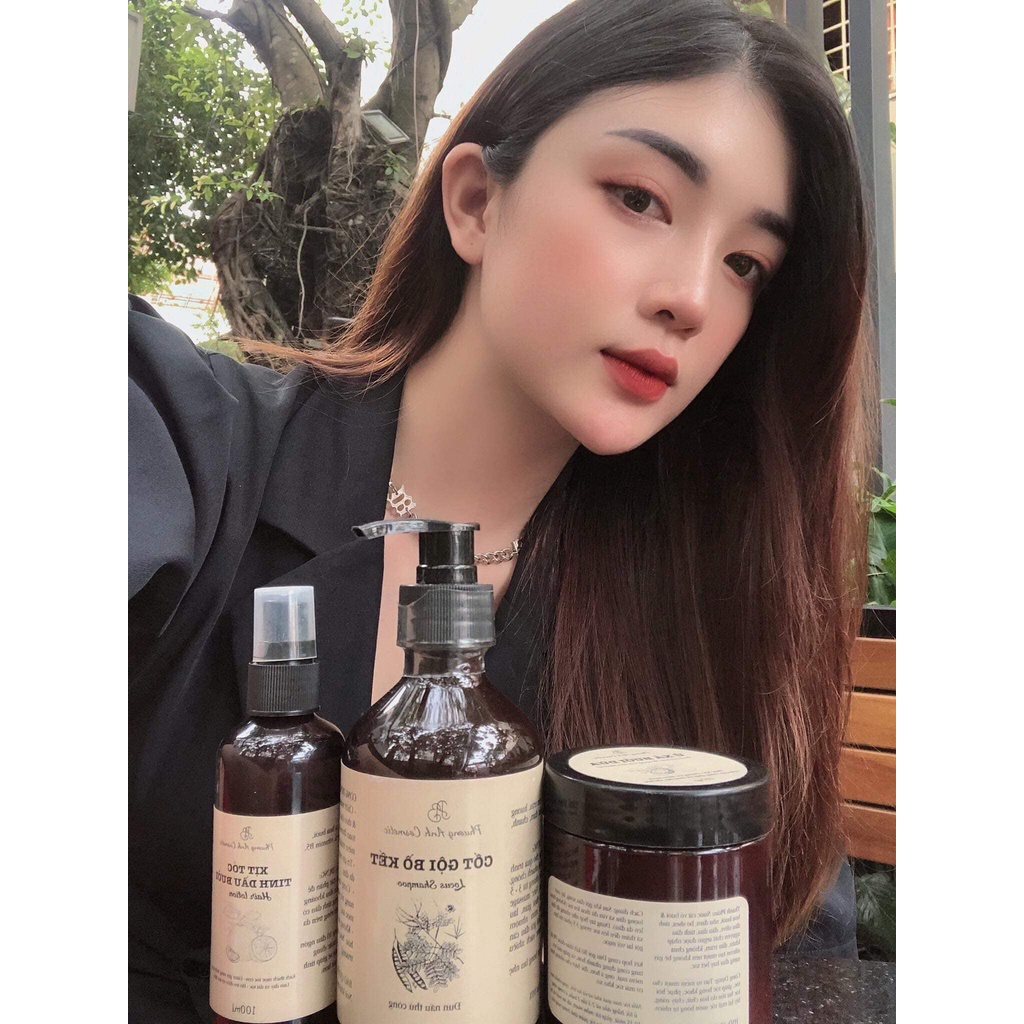 (MUA 2 ĐƯỢC 4) Cốt Gội Bồ Kết &amp; Ủ Xả Bưởi Dừa - Phương Anh Cosmetic