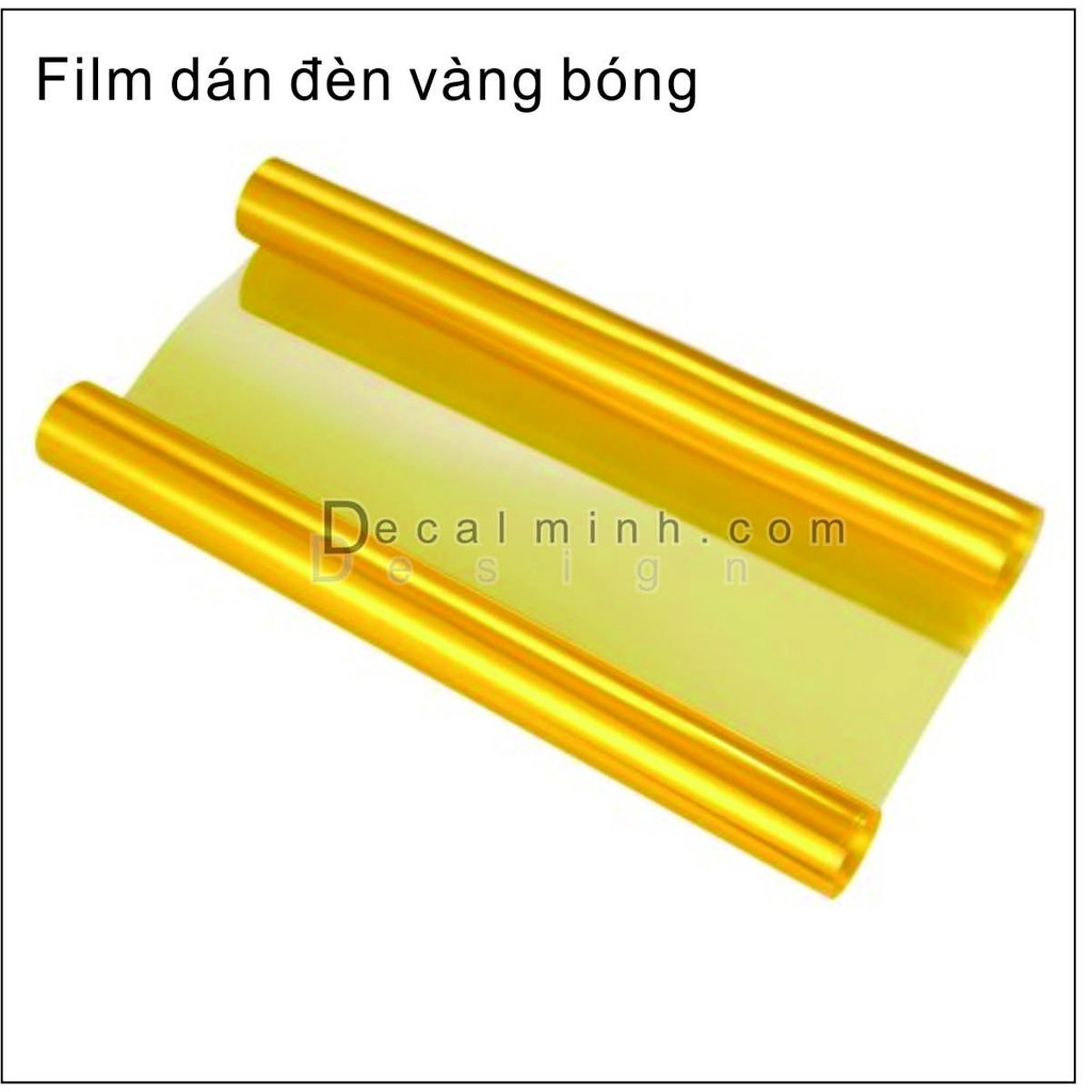 Decal Film dẻo dán đèn xe