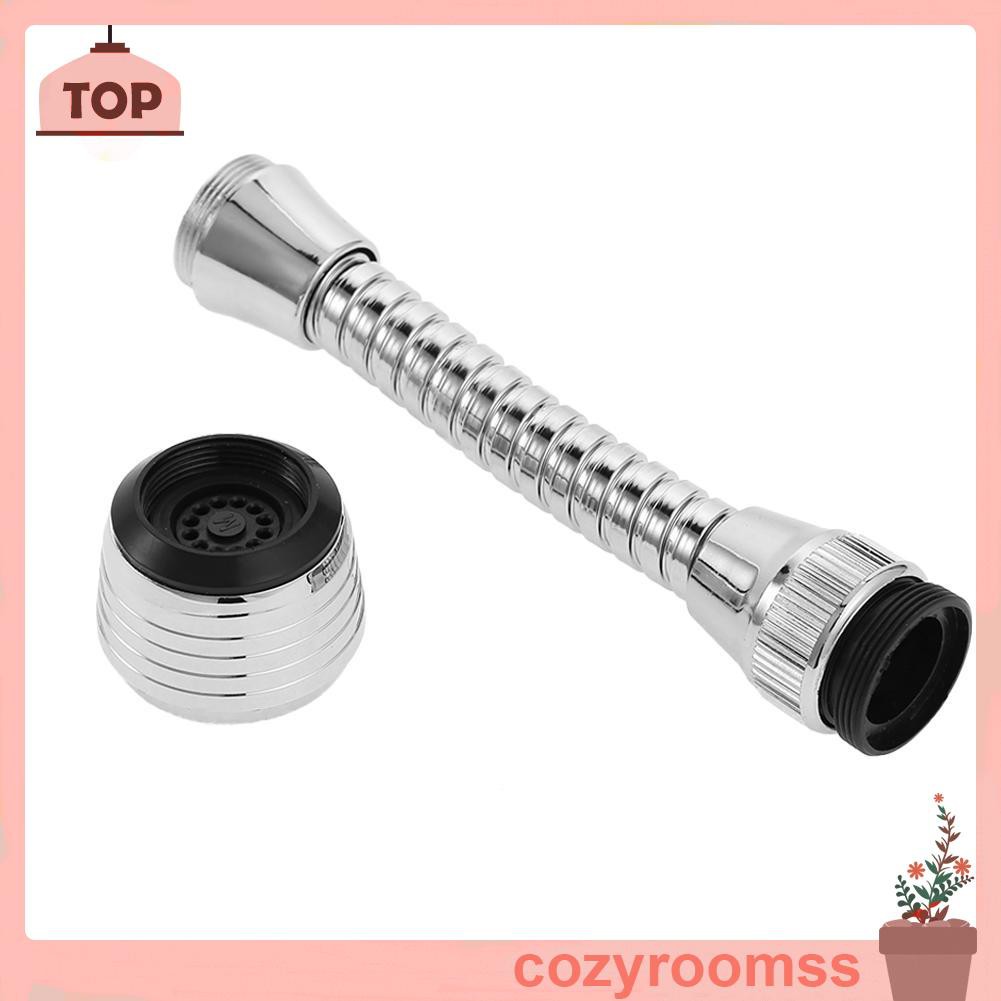 Vòi Lọc Nước Bằng Thép Không Gỉ Xoay 360 Độ