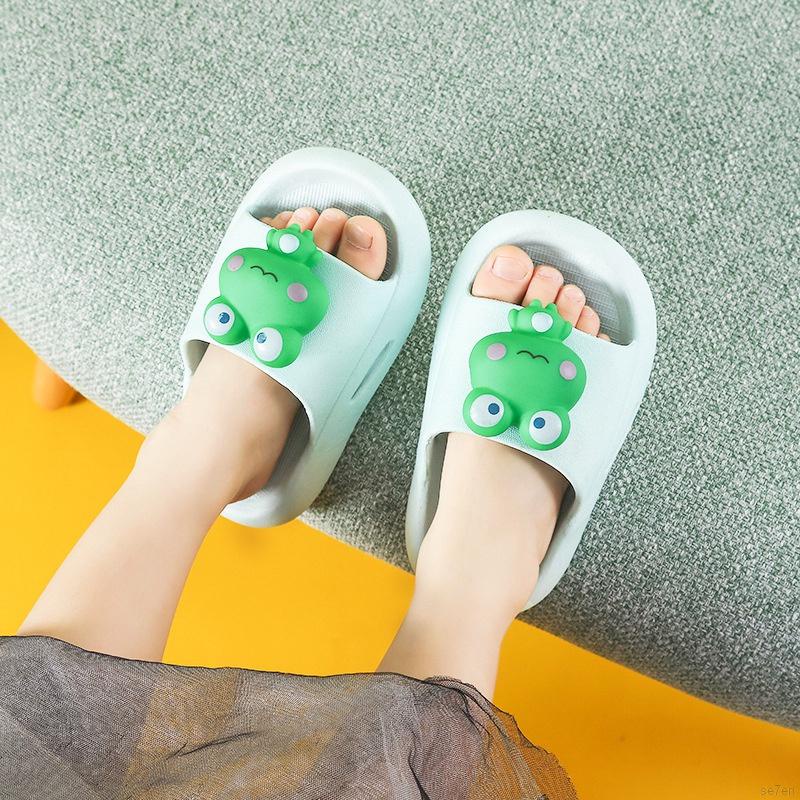 Dép Xỏ Ngón Họa Tiết Hoạt Hình 3d Cho Bé 1-7 Tuổi