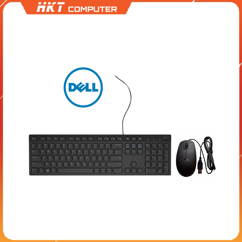 Bộ bàn phím Dell KB216B và Chuột Dell MS111