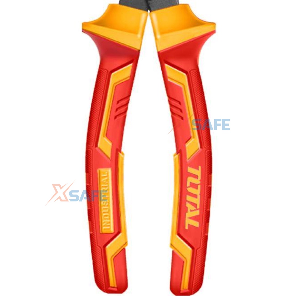Kềm cắt cộng lực cách điện TOTAL THTIP2571 7 inch Kềm mỏ dài thép Cr-V siêu cứng chống rỉ sét tay cầm cao su chắc chắn