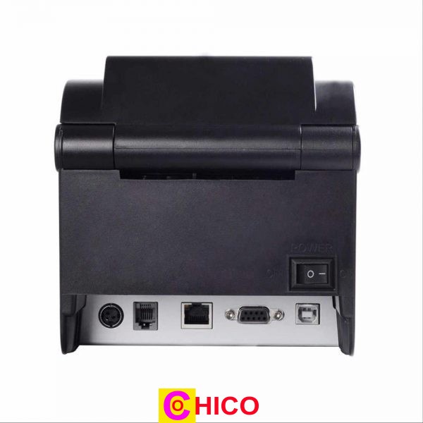 Máy in tem, mã vạch nhiệt, tem ghtk Xprinter XP-350B/XP-350BM LAN/USB in đơn hàng shopee Tem Mã Vạch, in đơn hàng