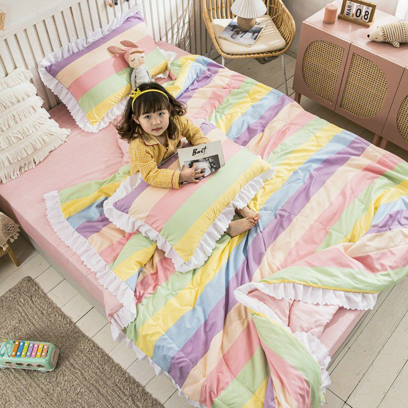 Trọn bộ chăn ga gối đũi bèo nhẹ - SALE SỐC - Mẫu mới nhất