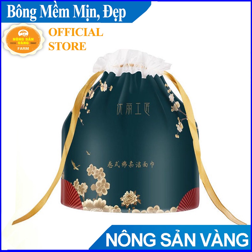 KHĂN CUỘN Lau Mặt Khô, Lau Ướt,Tẩy Trang ULI 80 Miếng