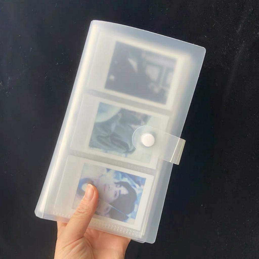 Cuốn album đựng thẻ ảnh Polaroid/ danh thiếp/ thẻ ngân hàng màu đục