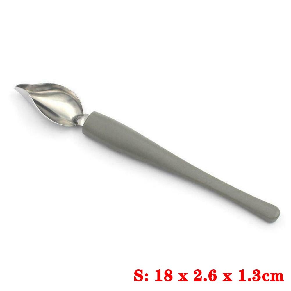 Muỗng Bằng Thép Không Gỉ Chống Trượt Dùng Để Trang Trí Bánh Tiện Dụng