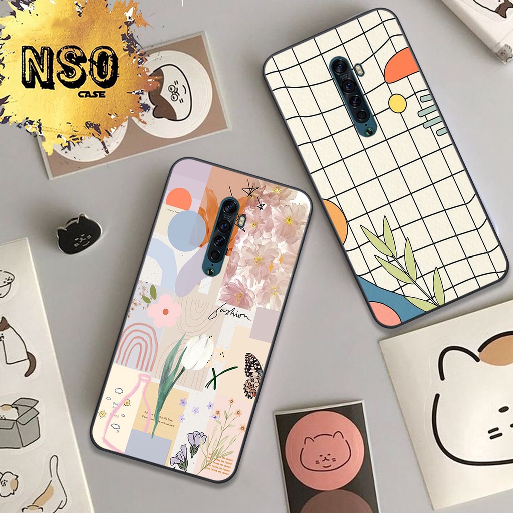 HÀNG NEW  Ốp Oppo Reno 2F - Oppo Reno 2 - Oppo Reno in hình họa tiết đơn giản đẹp
