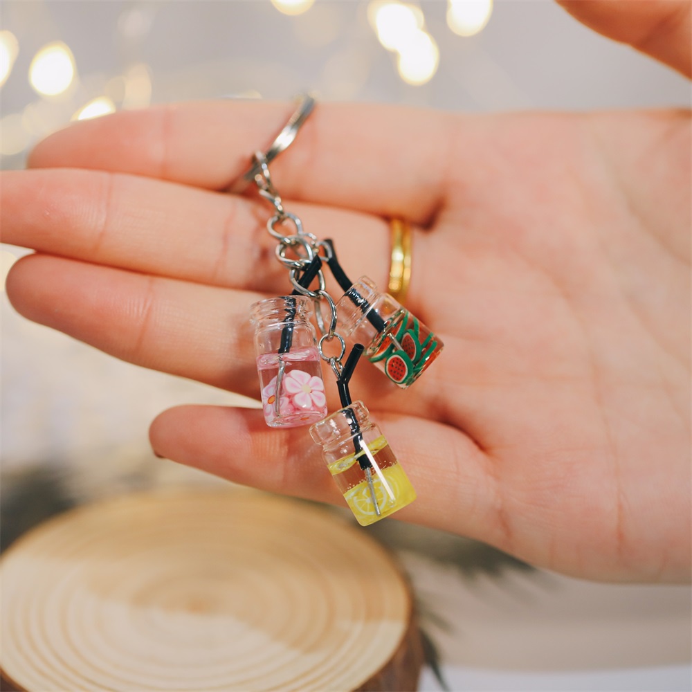 Set 10 phụ kiện trang trí ST.KUNKKA hình ly nước độc đáo tùy chọn màu sắc