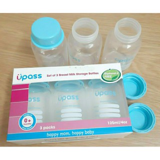Bình trữ sữa 125ml Upass UP0030N ( Thái Lan )