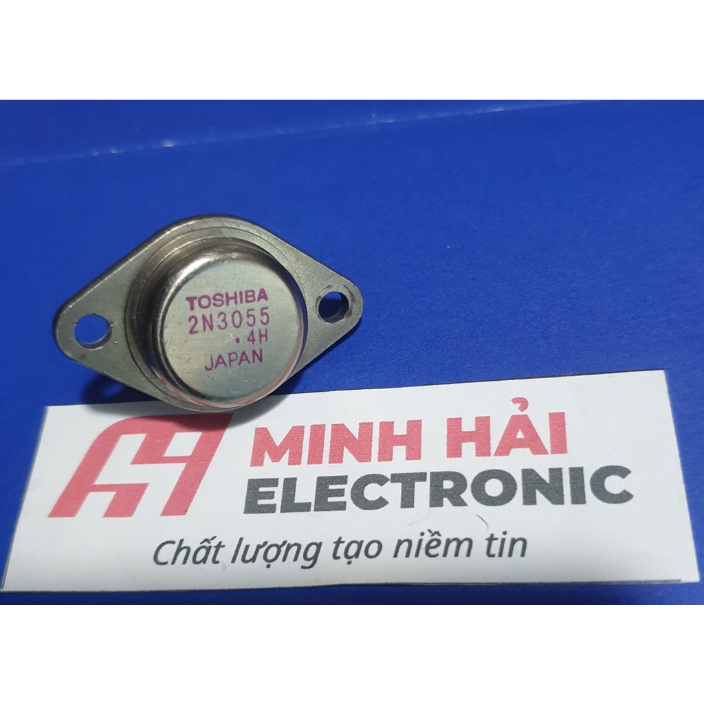 Sò sắt 2N3055 hàng toshiba tháo máy hàng đẹp không bị móp