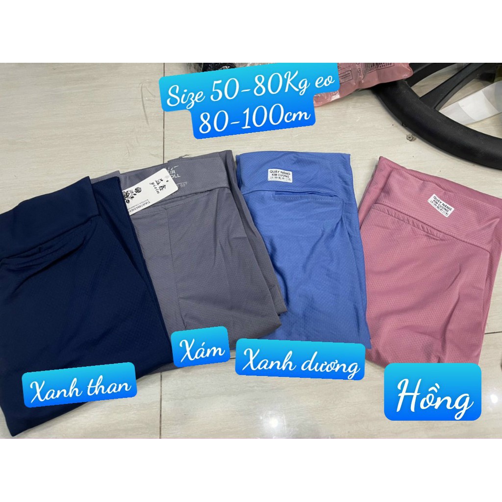 BIGSIZE Quây chống nắng có túi trước 55-80kg