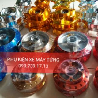 Đùm mạ màu xe máy
