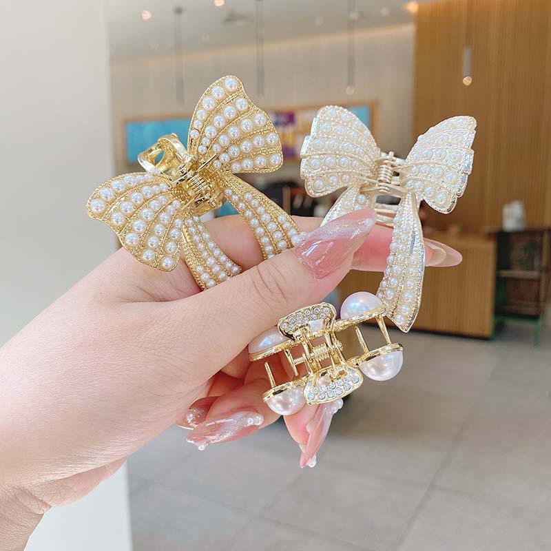 Kẹp Tóc Đính Ngọc Trai Thời Trang Hàn Quốc