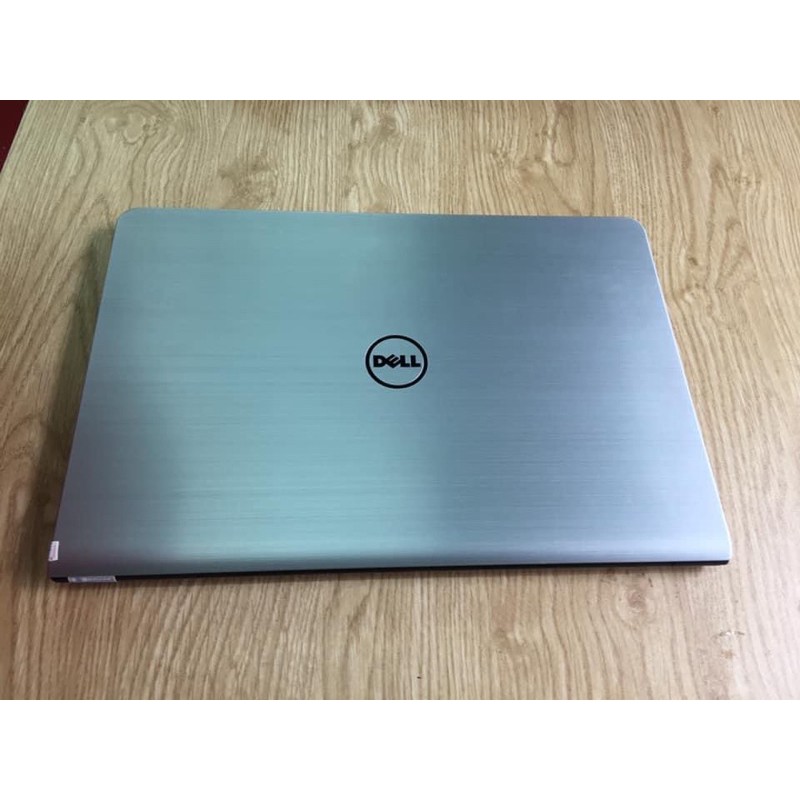 Laptop Dell Inspiron 5548 core i5-5200U ram 4gb hdd 500gb cạc Amd R7-270+Hd 5500 vỏ nhôm, màn 15,6” fui phím