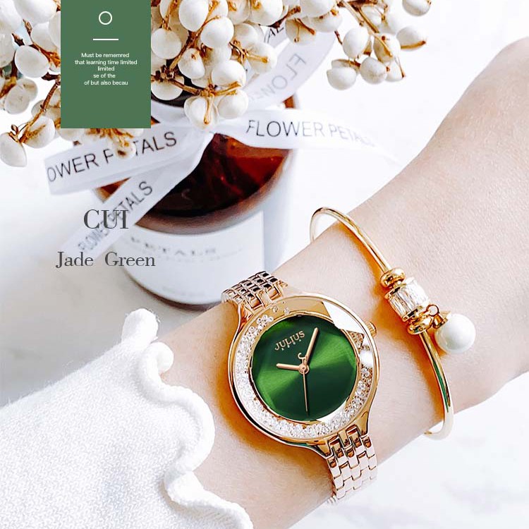 Đồng hồ nữ Julius JA-1272 dây thép | Julius Official