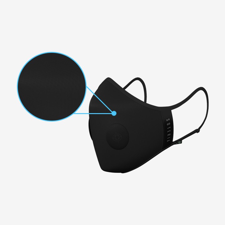 Khẩu trang thời trang cao cấp Soteria Rap ST183, bộ lọc bụi mịn N95, BFE, PFE > 99% đến 0.1 micromet | BigBuy360 - bigbuy360.vn