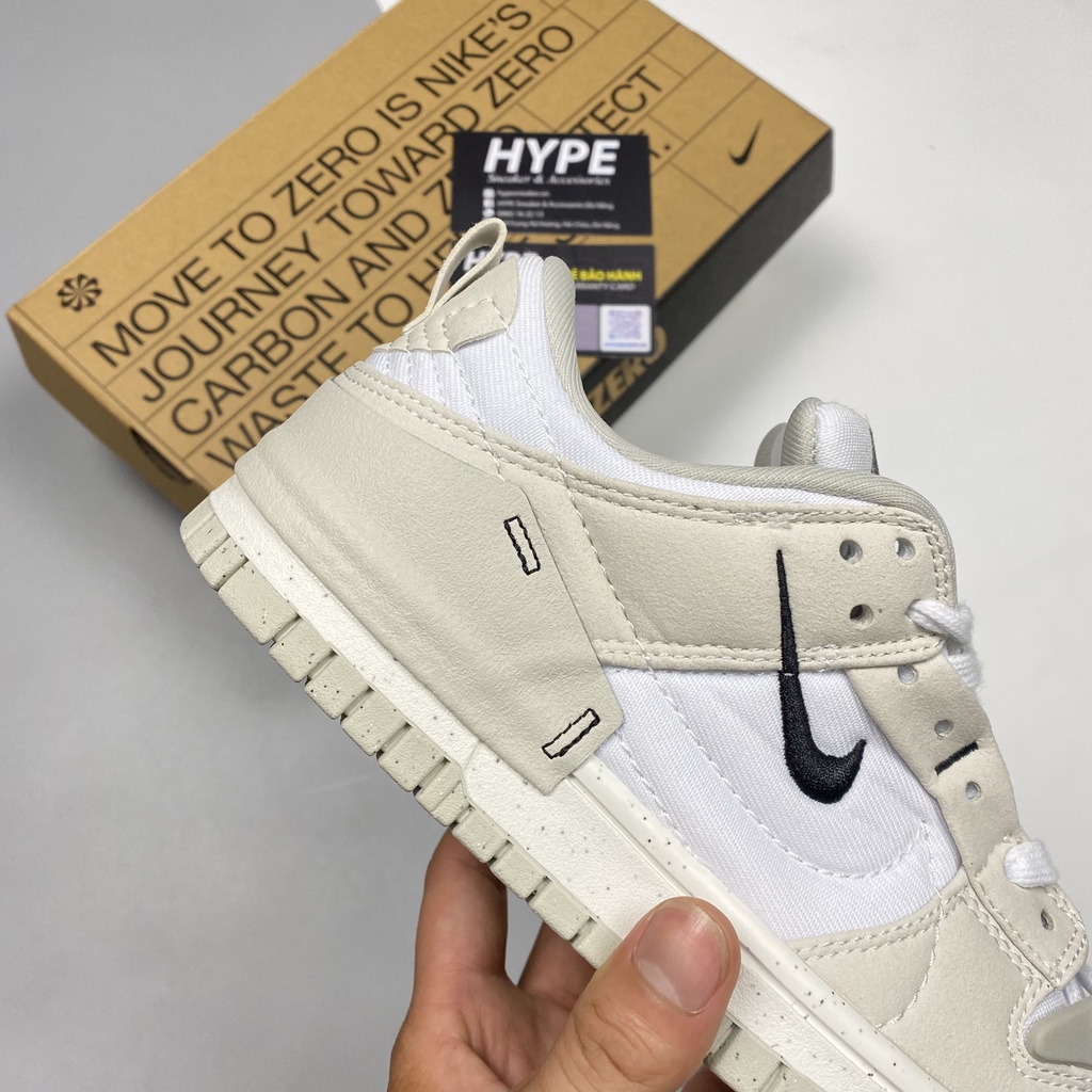 Giày Dunk Low Disrupt 2 Pale Ivory Black  - Hype Sneaker | Phiên bản 1:1 chuẩn.