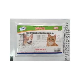 Men Tiêu hóa cho chó mèo BIOTIC 5 g
