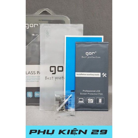 [Realme X50 Pro] Dán kính cường lực cao cấp chống bám vân tay GOR