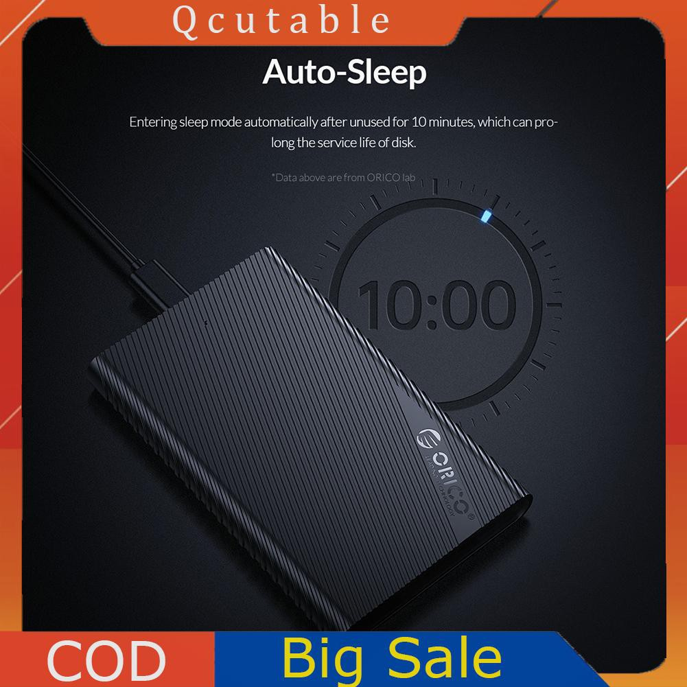ORICO 2.5 inch SATA to USB 3.1 Gen 1 Type C External HDD SSD Enclosure