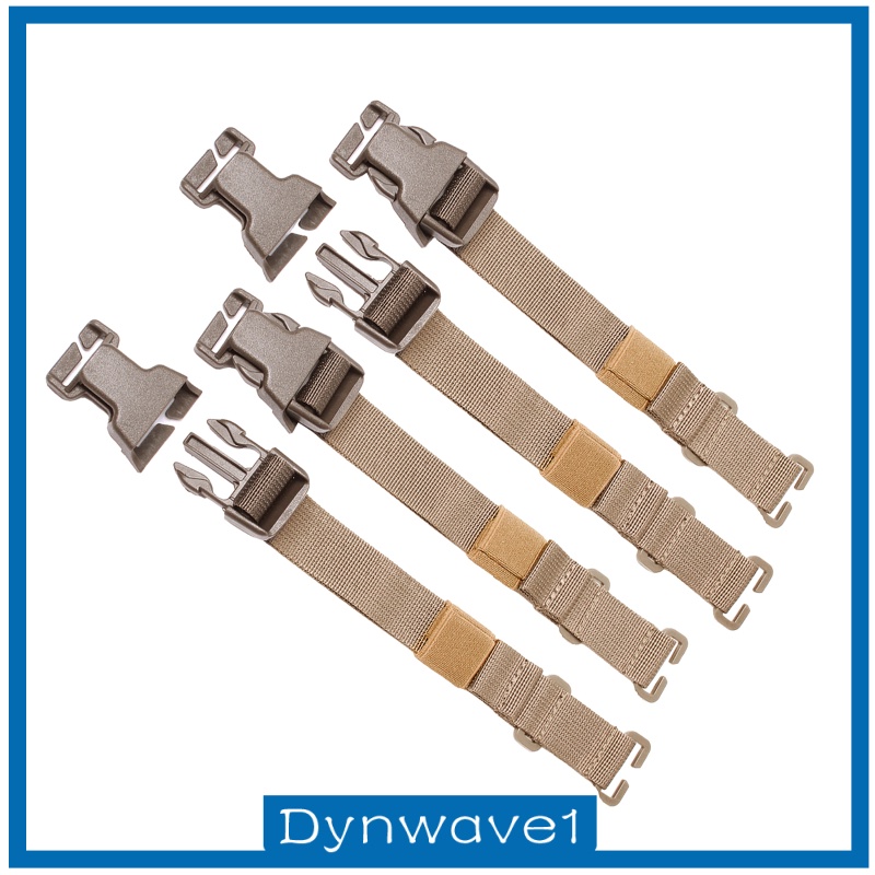 Set 4 Khóa Cài Ba Lô Đeo Trước Ngực Tháo Gỡ Nhanh Dùng Khi Đi Cắm Trại Ngoài Trời Accs