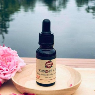KAROSE OIL - DẦU DƯỠNG DA HOA HỒNG HỮU CƠ (Rose infused sacha inchi oil)